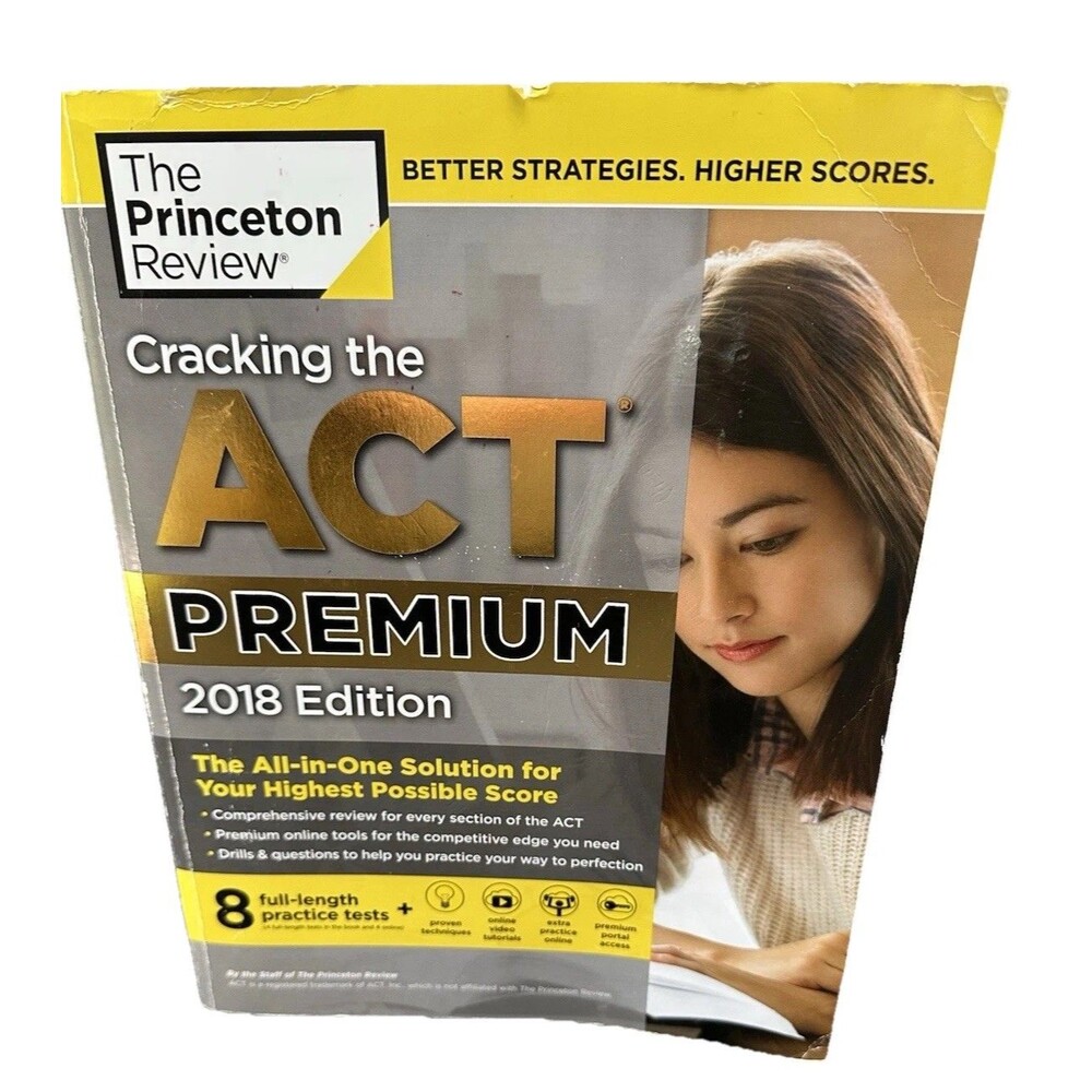 Princeton Review Cracking the ACT Premium 2018 Practice Tests Prep Book